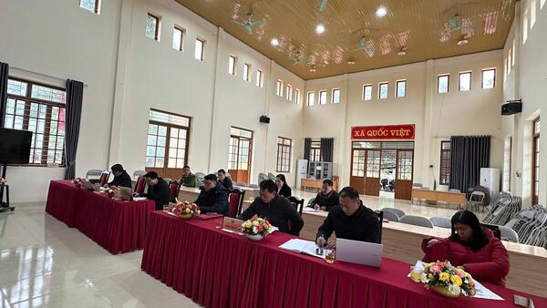 Quốc Việt: Hội nghị hiệp thương lần thứ 3 để thỏa thuận lập danh sách những người đủ tiêu chuẩn ứng cử đại biểu HĐND xã khóa XXI, nhiệm kỳ 2026 -2031