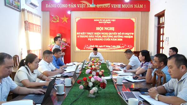 HỘI NGHỊ SƠ KẾT THỰC HIỆN NGHỊ QUYẾT SỐ 57-NQ/TW 6 THÁNG ĐẦU NĂM, PHƯƠNG HƯỚNG NHIỆM VỤ 6 THÁNG CUỐI NĂM 2026