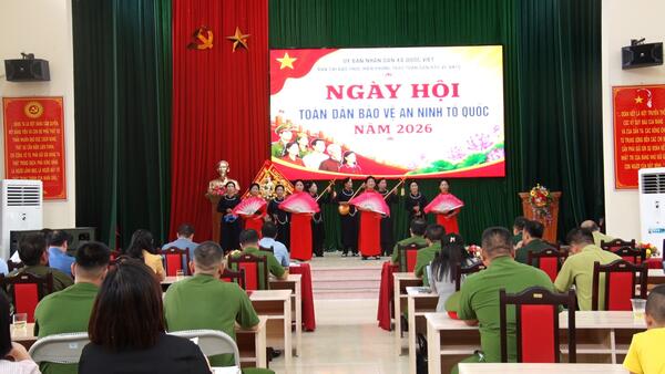 XÃ QUỐC VIỆT TỔ CHỨC "NGÀY HỘI TOÀN DÂN BẢO VỆ AN NINH TỔ QUỐC" NĂM 2026