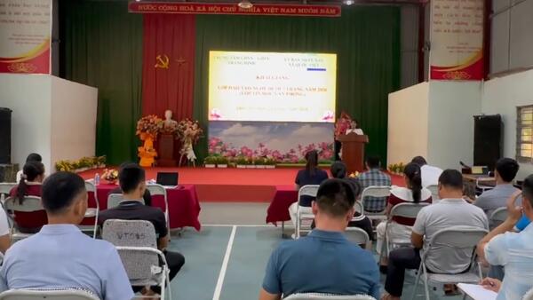 KHAI GIẢNG LỚP ĐÀO TẠO NGHỀ DƯỚI 03 THÁNG NĂM 2026