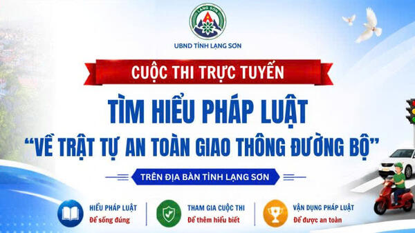 Cuộc thi trực tuyến “Tìm hiểu pháp luật về trật tự an toàn giao thông đường bộ” trên địa bàn xã Quốc Việt