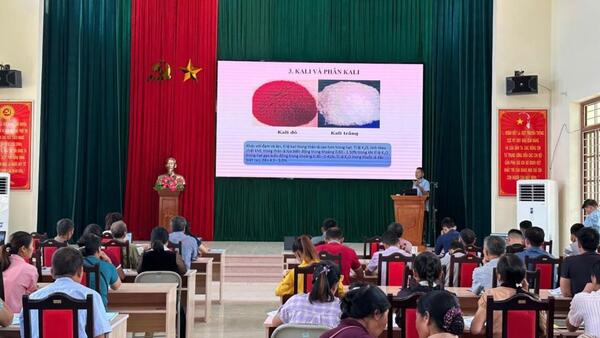 HỘI NÔNG DÂN XÃ QUỐC VIỆT TUYÊN TRUYỀN THAY ĐỔI TƯ DUY SẢN XUẤT, NÂNG CAO CHẤT LƯỢNG NÔNG SẢN